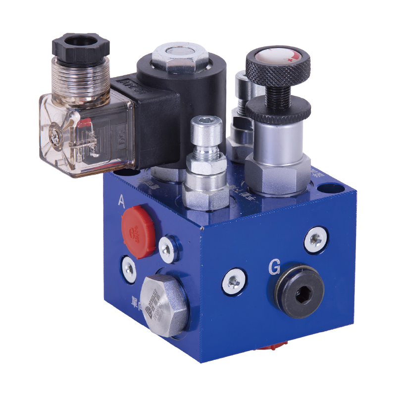 Groupe de vannes pour plate-forme élévatrice hydraulique série ET
