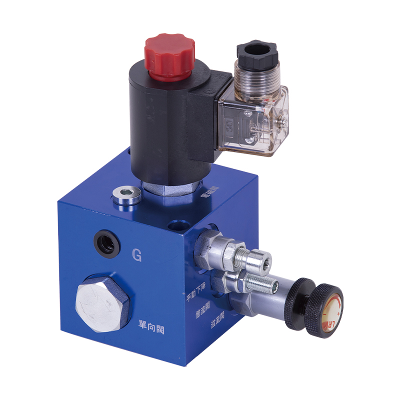 Groupe de vannes pour plate-forme élévatrice hydraulique série ET